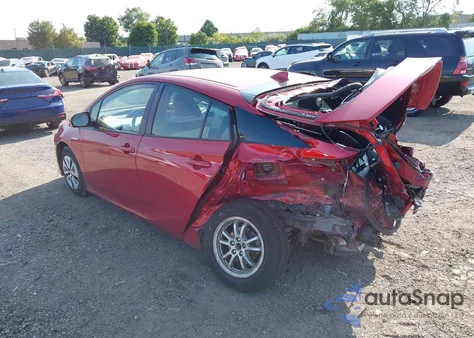 2018 Toyota Prius from USA, damaged, VIN JTDKARFU9J3063585